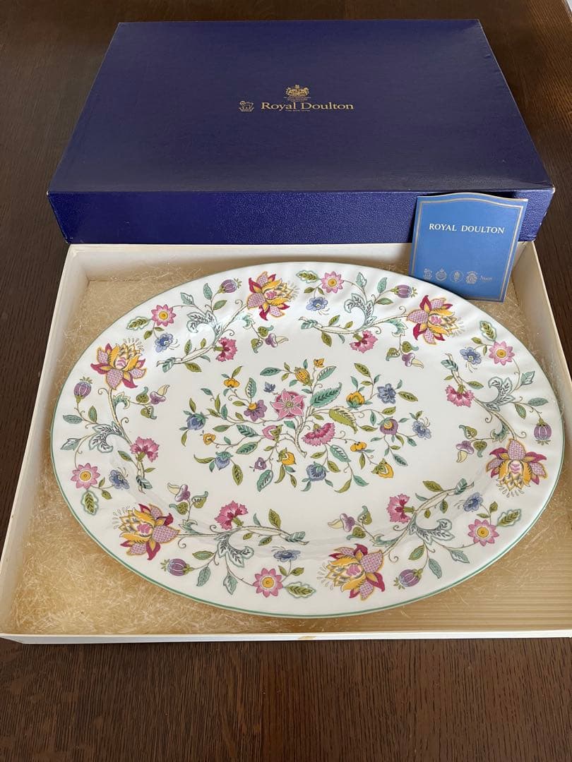 【SALE !!!】ミントン オーバルサービングプレート 新品箱入り 楕円形