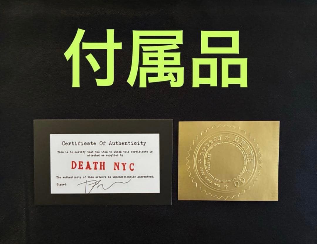 ◆世界限定100枚◆ DEATH NYC 現代アート ポスター JO22