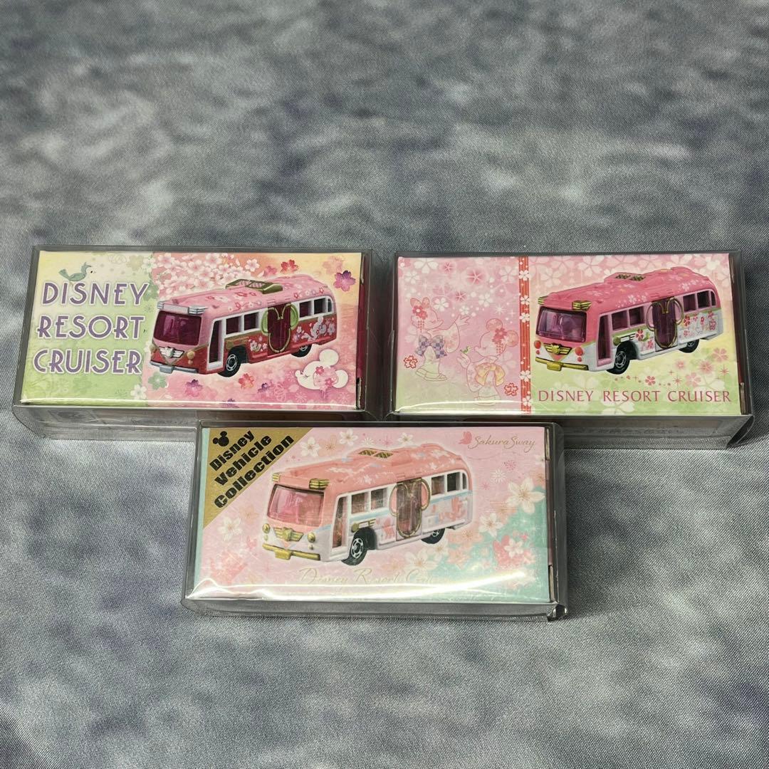 ディズニー トミカ さくら 春 リゾートクルーザー 3点セット