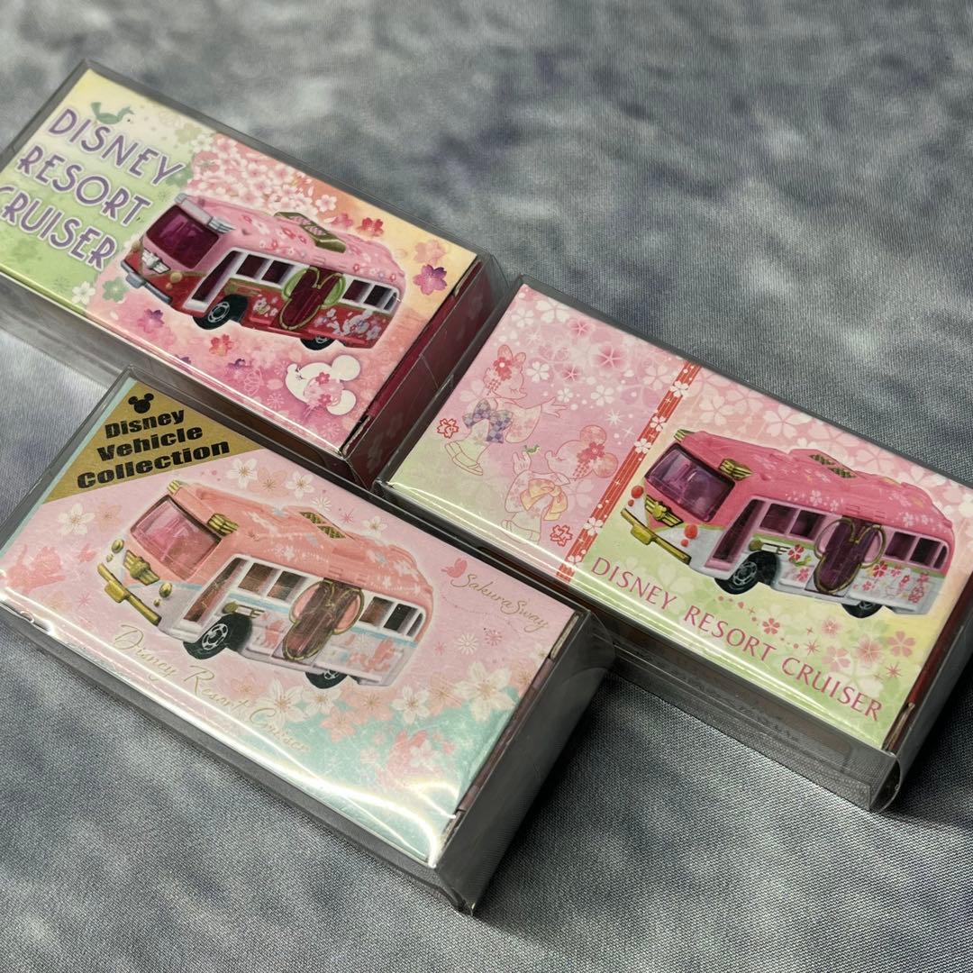 ディズニー トミカ さくら 春 リゾートクルーザー 3点セット