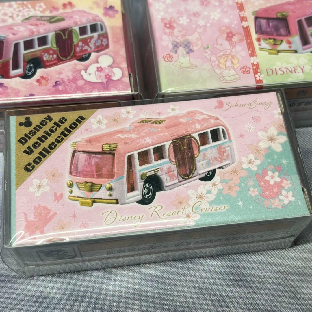 ディズニー トミカ さくら 春 リゾートクルーザー 3点セット