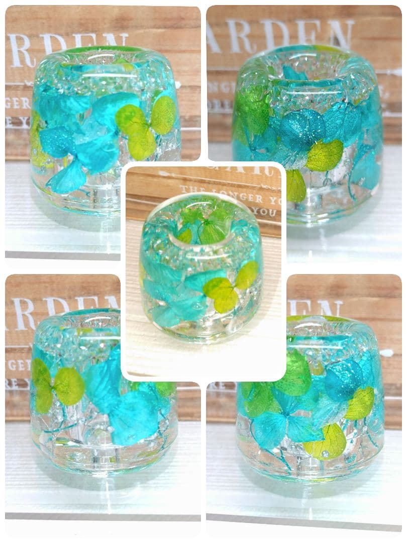 ♥♡桜ウェディング飾り♥色々季節飾り*♡♥固まるハーバリウムペン立て*2個*♡♥