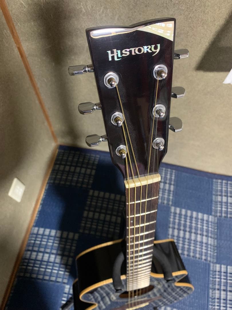 HISTORY アコースティックギター ブラック NT-C3