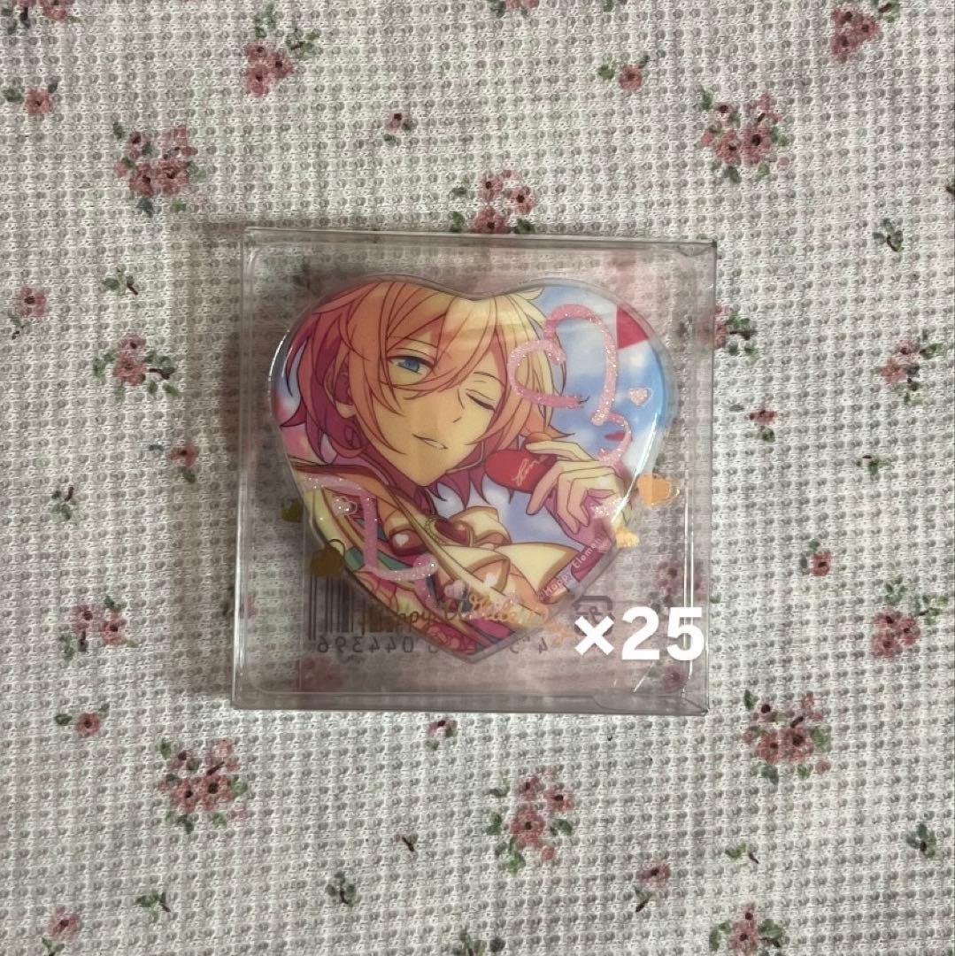 英智 プリマヴェーラ ハート缶バッジ 25個