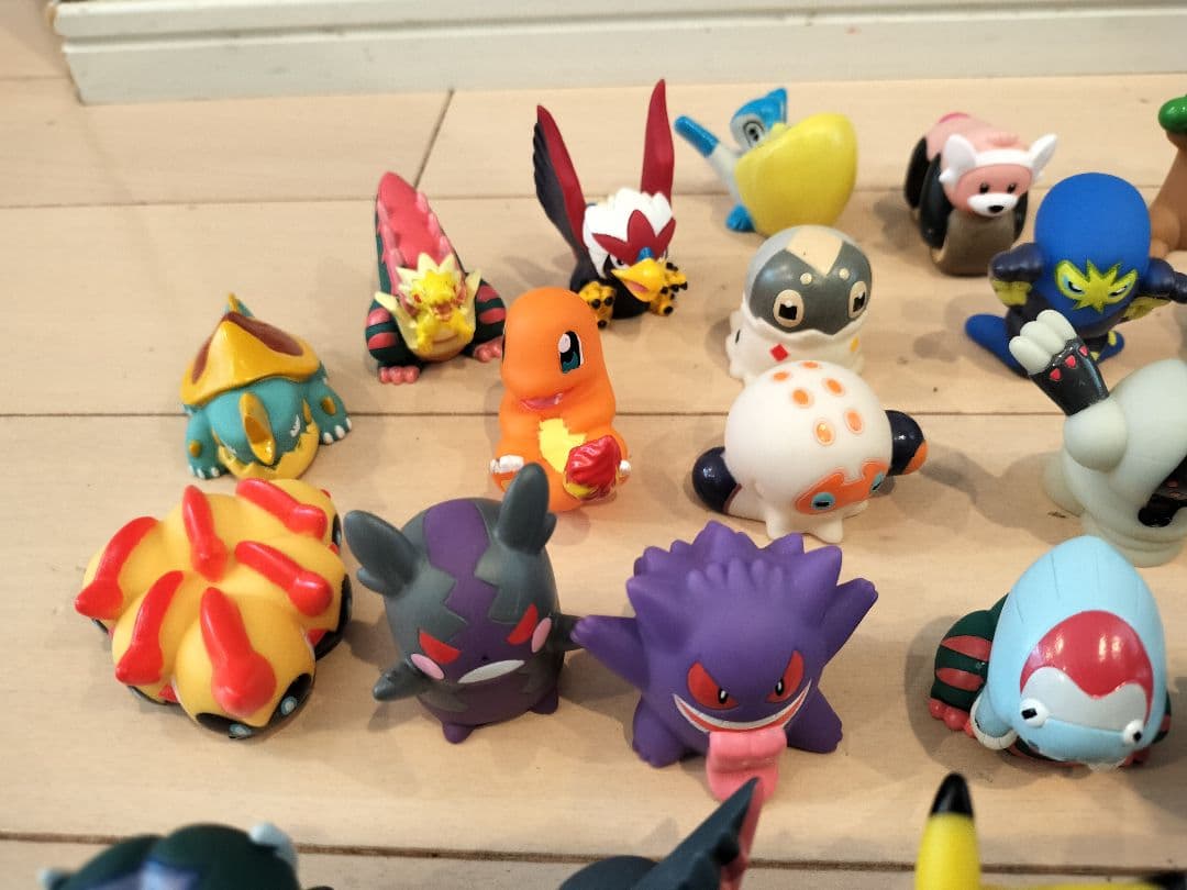 ポケモン指人形 40体 まとめ売りレア レトロ　ダブりなし