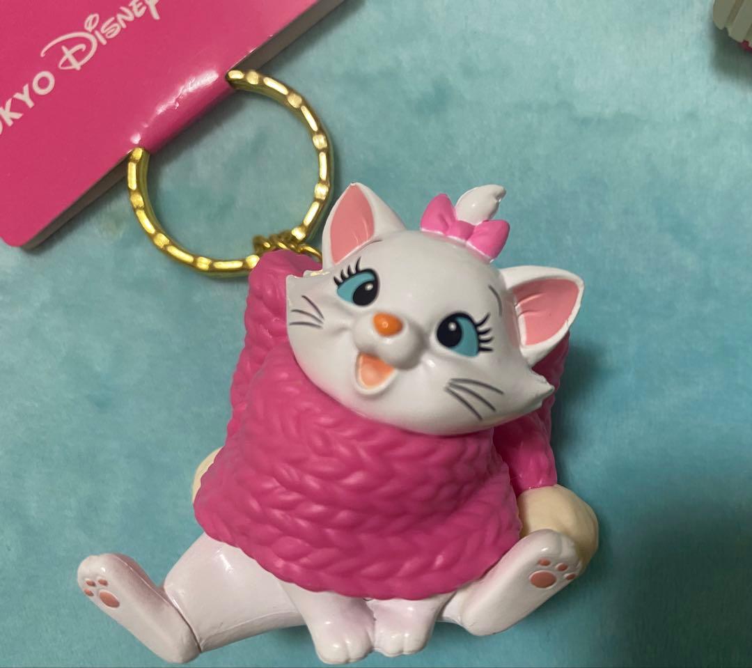 ディズニー　おしゃれキャット　キーチェーン　マリー・ベルリオーズ・トゥルーズ