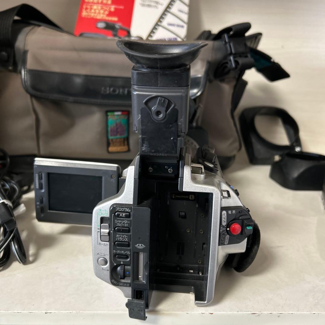 【ジャンク/故障品】ソニーDCR-VX2000 ビデオカメラ＋AC-VQ850