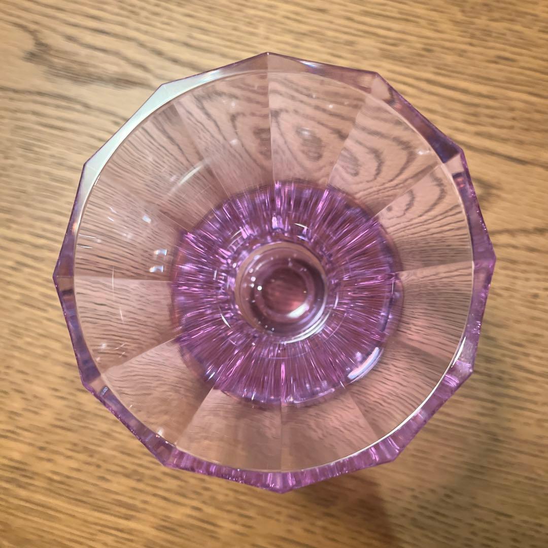 Moserモーゼル　フラワーベース　アレキサンドライト