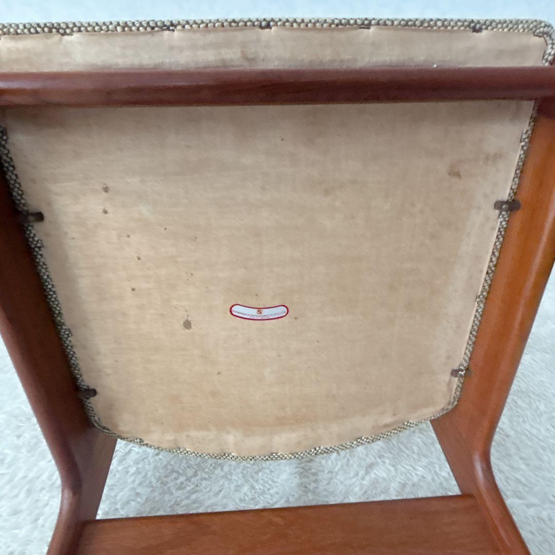 チーク＆ファブリック】スカンジナビアン ウッドワークス ビンテージ チェア