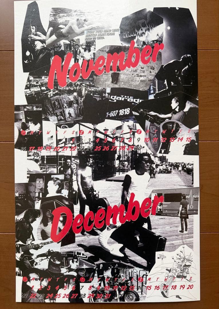 ブランキージェットシティ 1997年 公式カレンダー 6枚組 ケース付