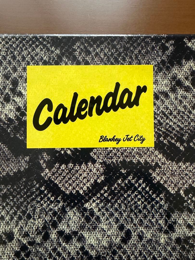 ブランキージェットシティ 1997年 公式カレンダー 6枚組 ケース付