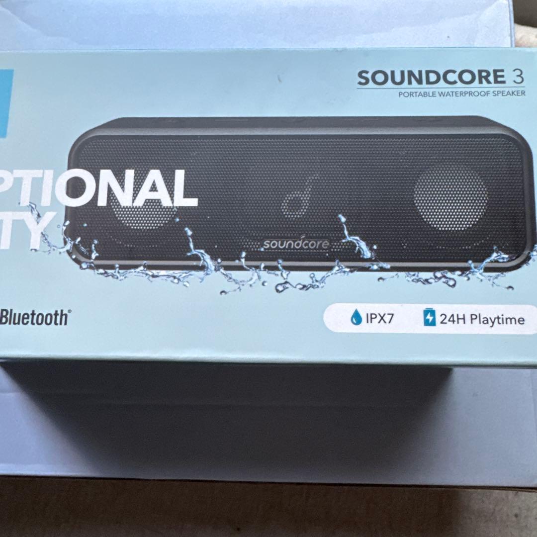 新品　未開封 早い者勝ち　anker soundcore3