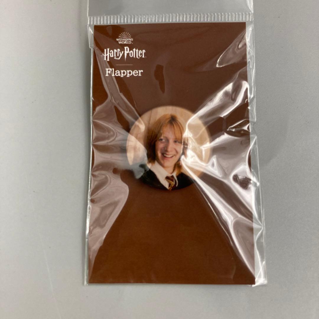 ★ハリーポッター ジョージ・ウィーズリー ガラスピンズ　ピンバッジ