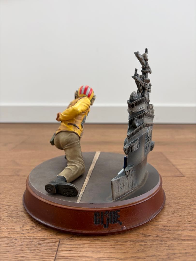 GIジョー ミリタリーメタルキャットショット空母甲板員 フィギュア ハズブロ