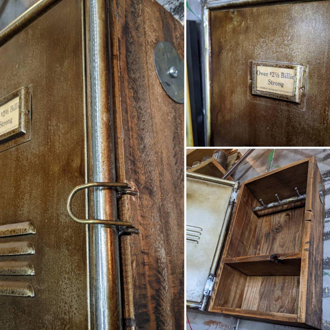 アメリカンヴィンテージを思わせる アメリカンロッカー キーボックス