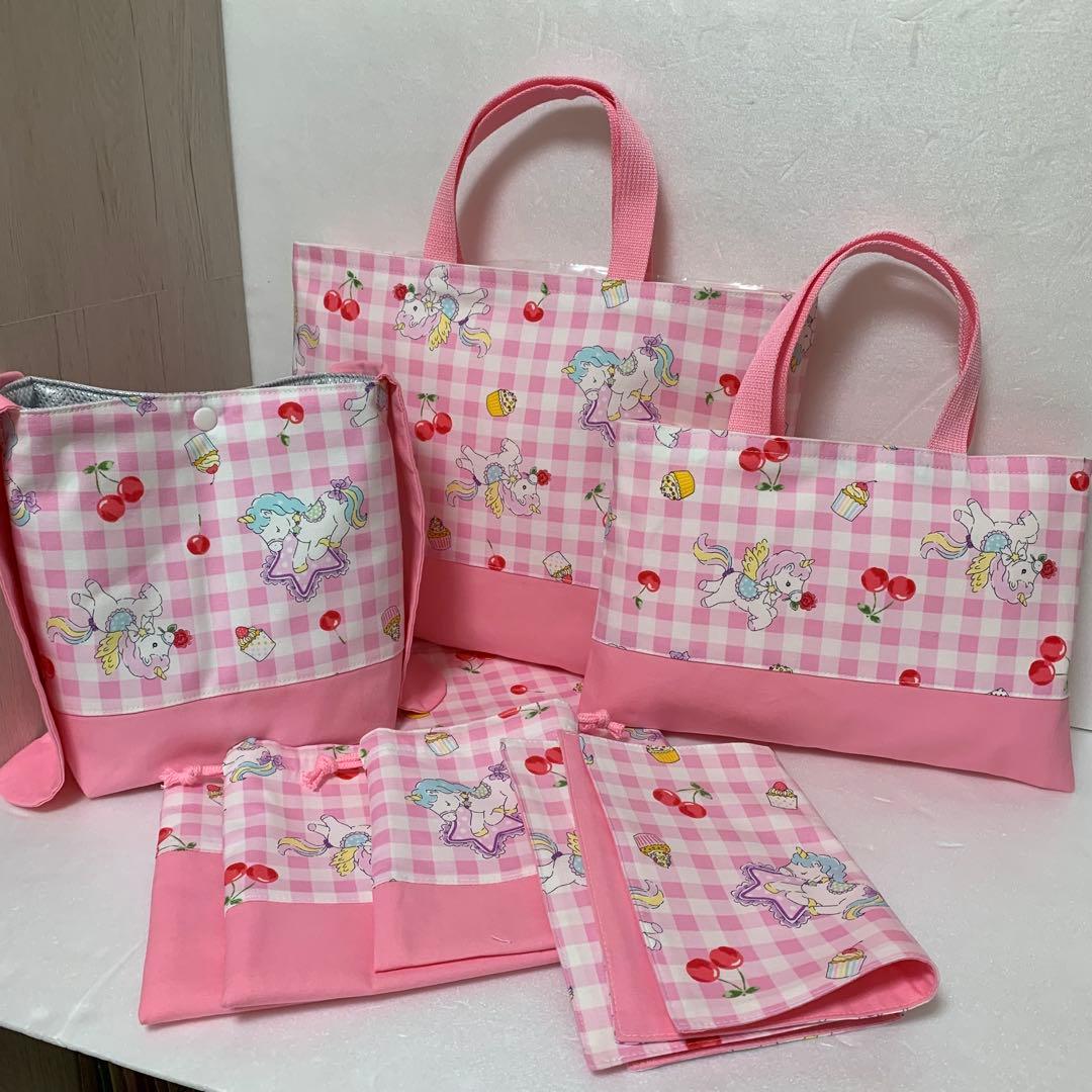 入園入学準備品オーダー受付ページ　レッスンバック、上履き袋、防災頭巾カバー等