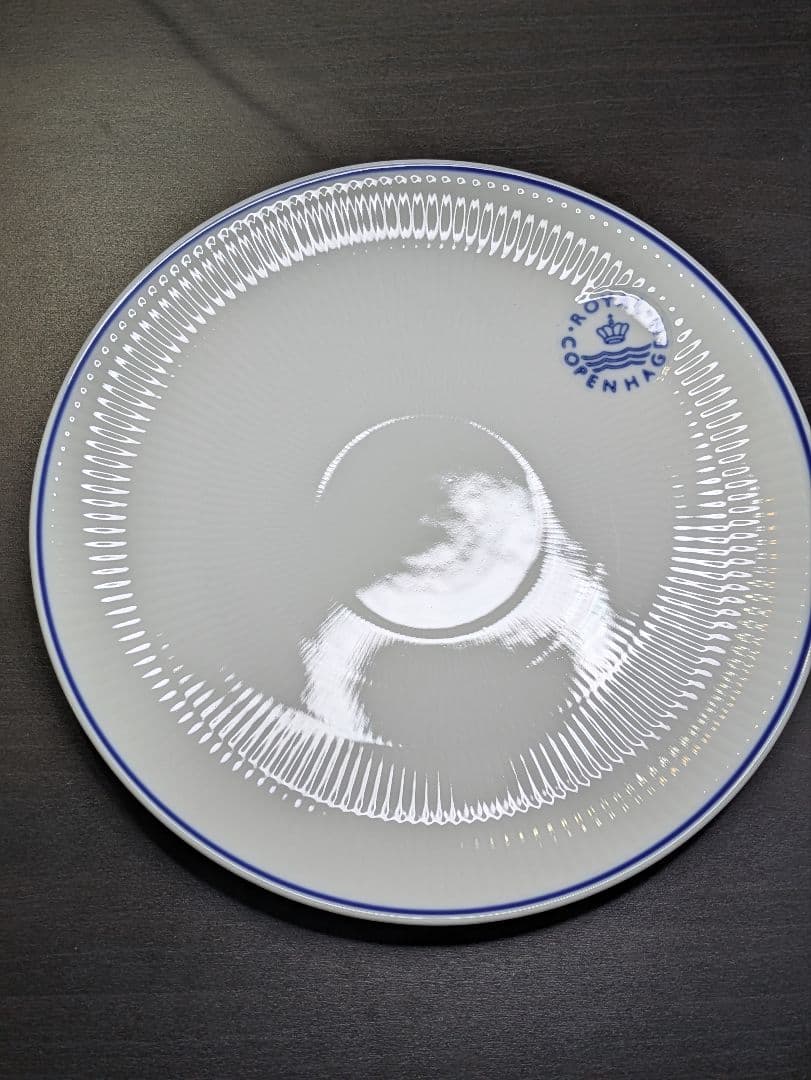   ブルーラインディーププレート2枚セット