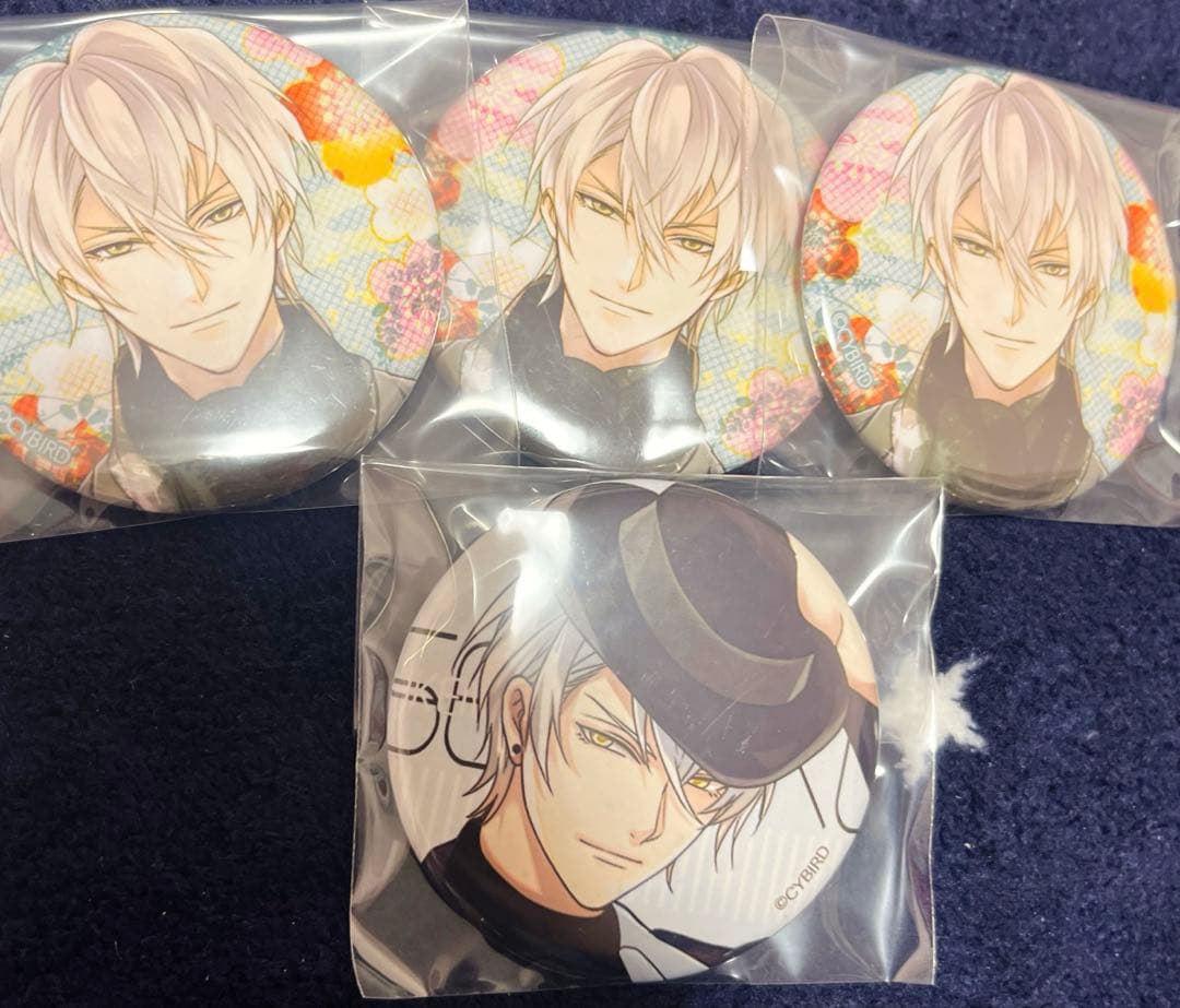 イケメン戦国　明智光秀　缶バッチセット