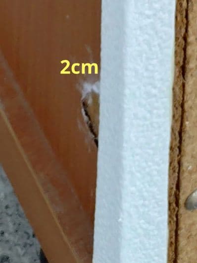 ガラス開閉式キャビネット