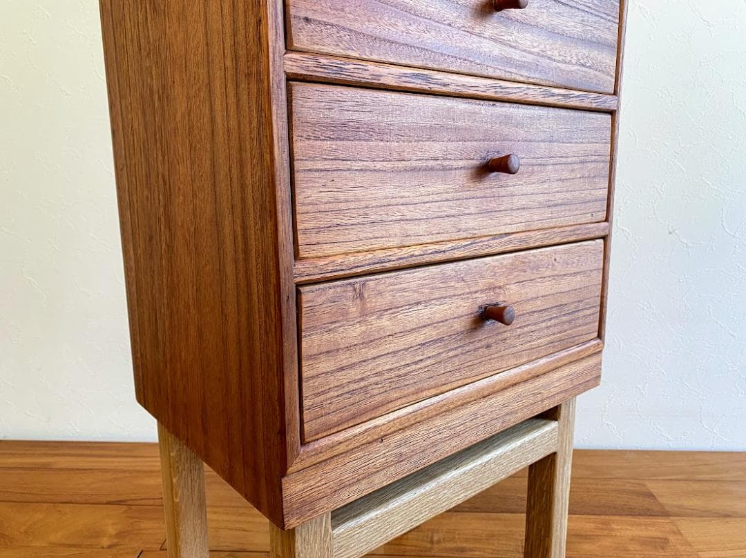 1950s ジャパンヴィンテージ 小道具入 チェスト ラワン材 作家物 仕上済