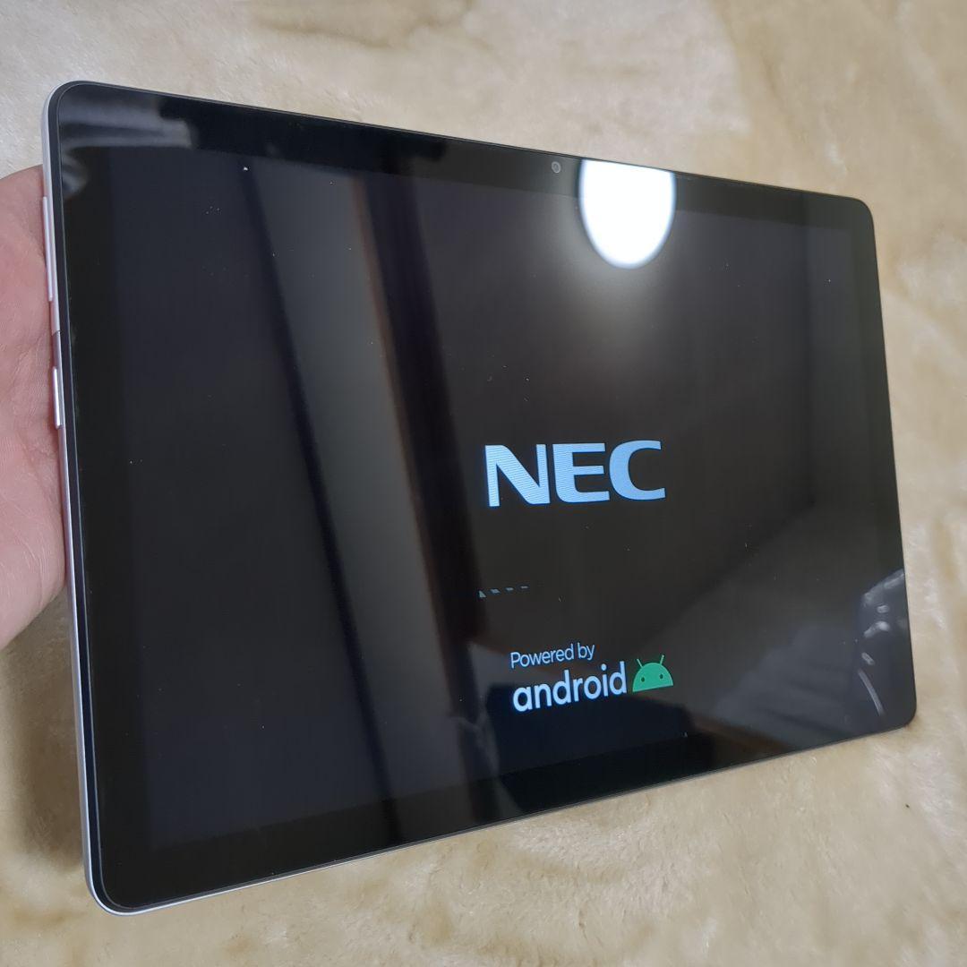 【美品】NEC LAVIE Tab 10FHD3 プラチナムグレー タブレット