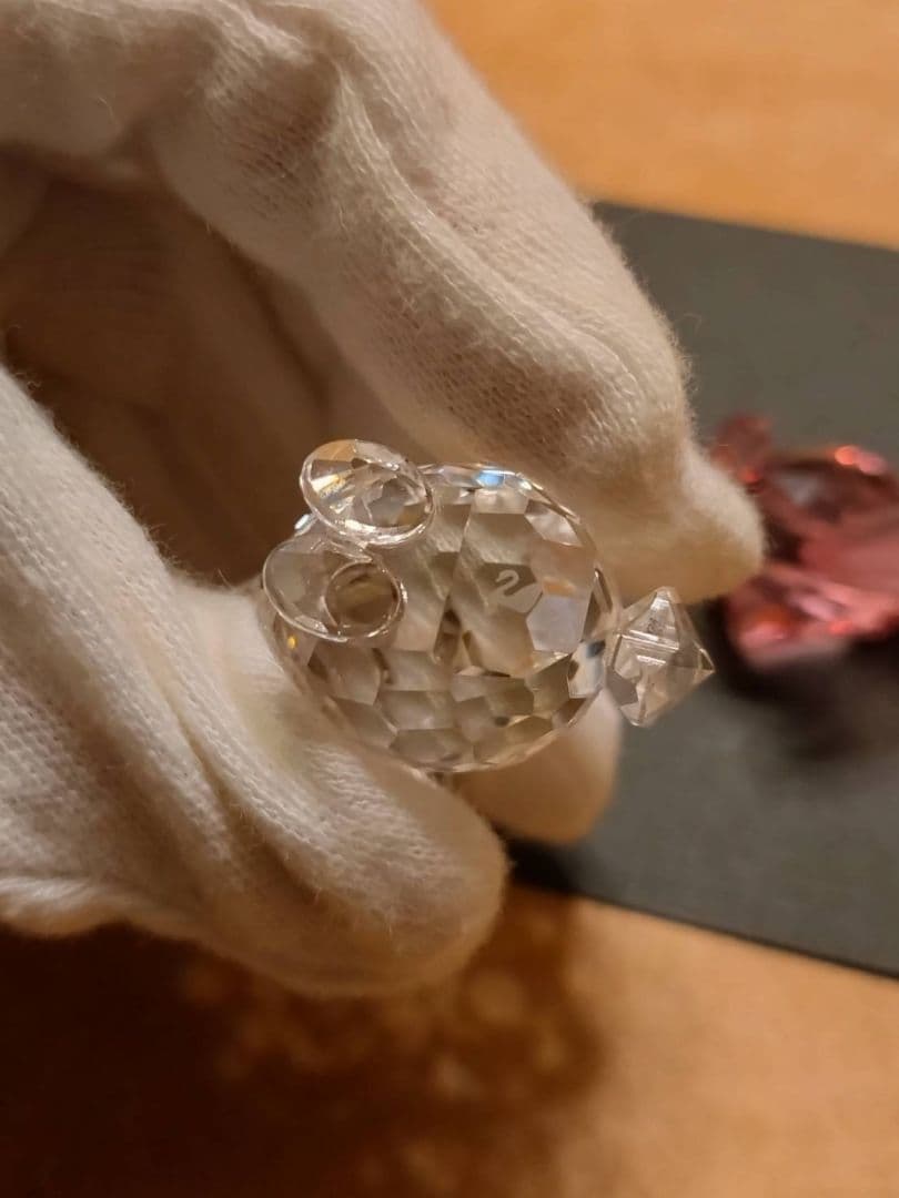 スワロフスキー ウサギ 置物 3点セット SWAROVSKI