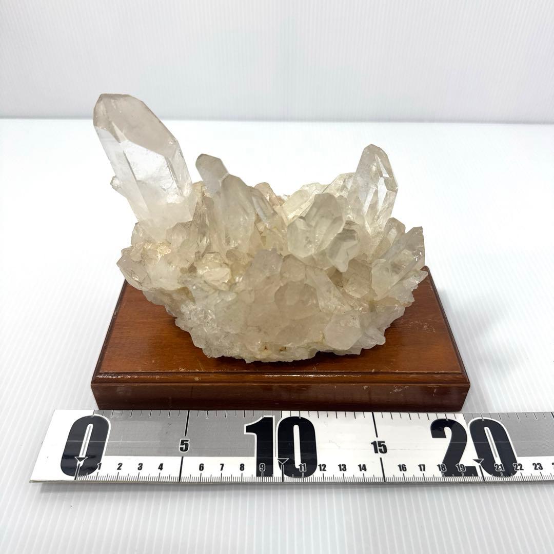 天然水晶クラスター 1.73kg 大型 パワーストーン 天然石 インテリア