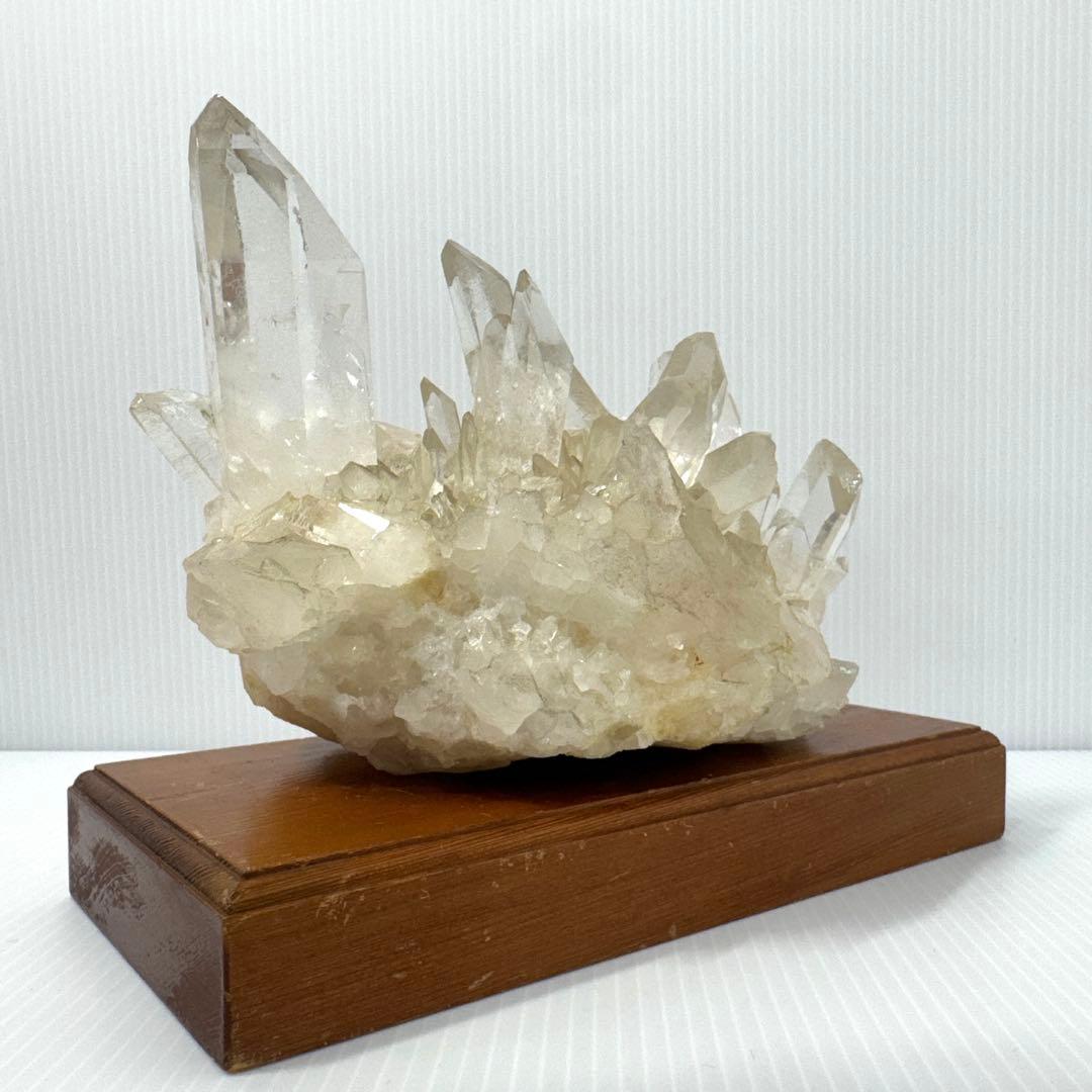 天然水晶クラスター 1.73kg 大型 パワーストーン 天然石 インテリア
