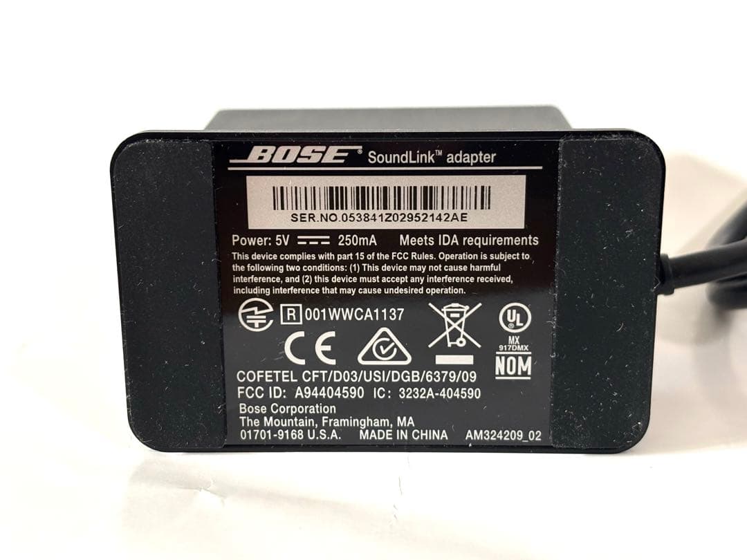 【極美品】Bose Wave SoundLink adapter WMS