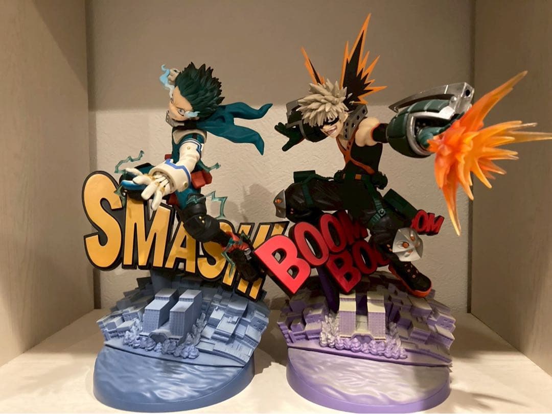 DIORAMATIC ヒロアカ B賞　緑谷出久・爆豪勝己　フィギュア