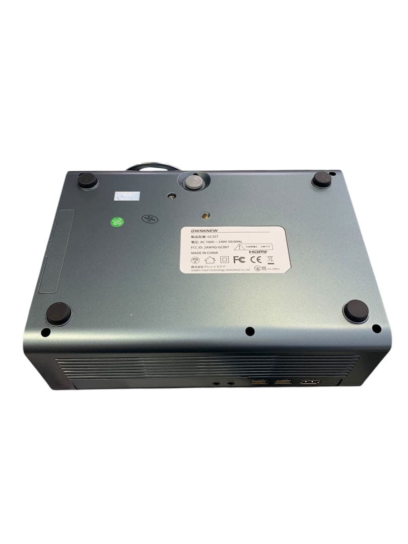 【開封済・未使用】OWNKNEW GC357 プロジェクター 家庭用 小型 ＃１
