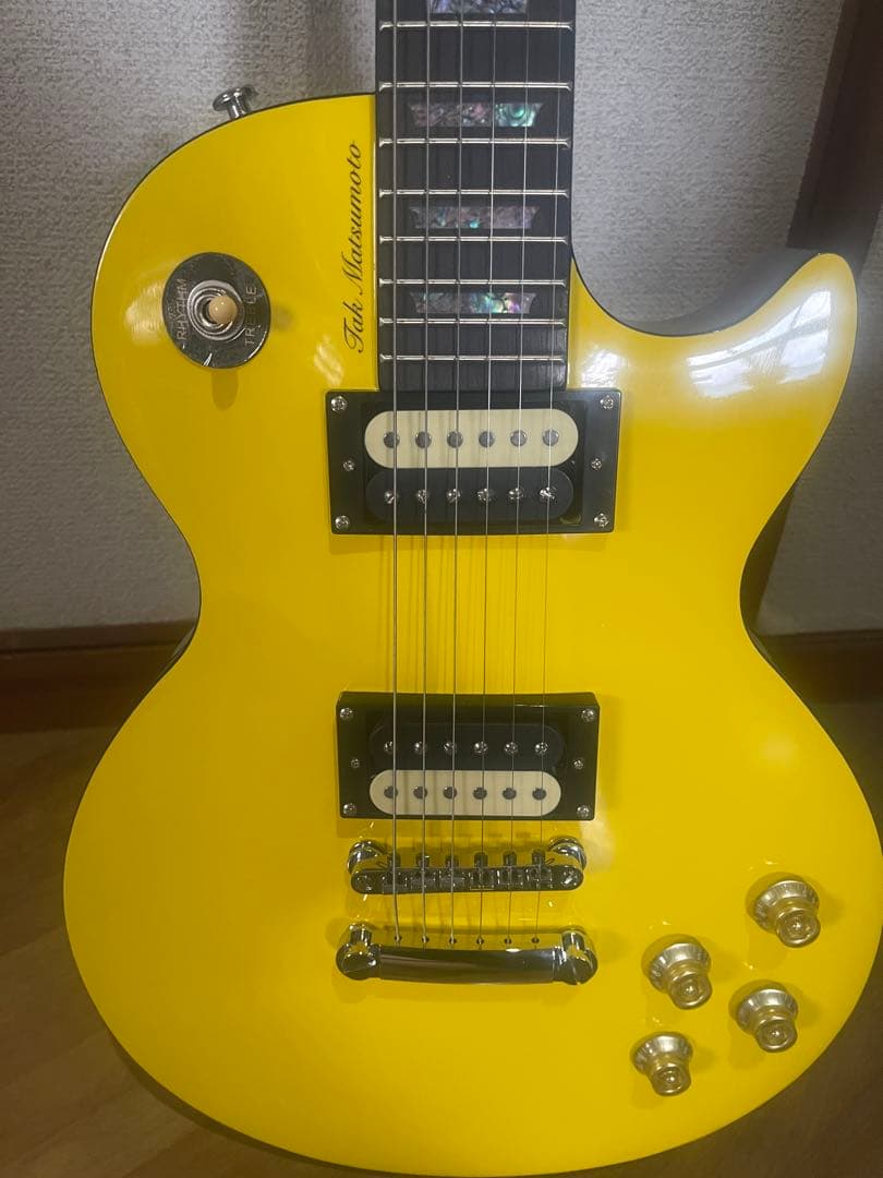 TAK Matsumoto Canary Yellow レプリカ　ギター