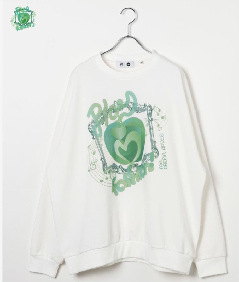 Mrs. GREEN APPLE × andSTコラボ オーバーサイズスウェット