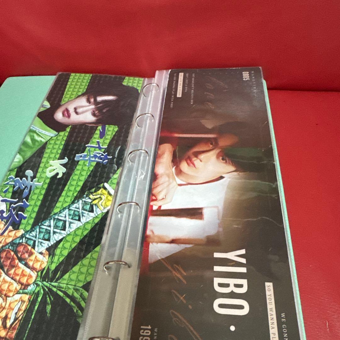 王一博手幅50枚収納冊付き