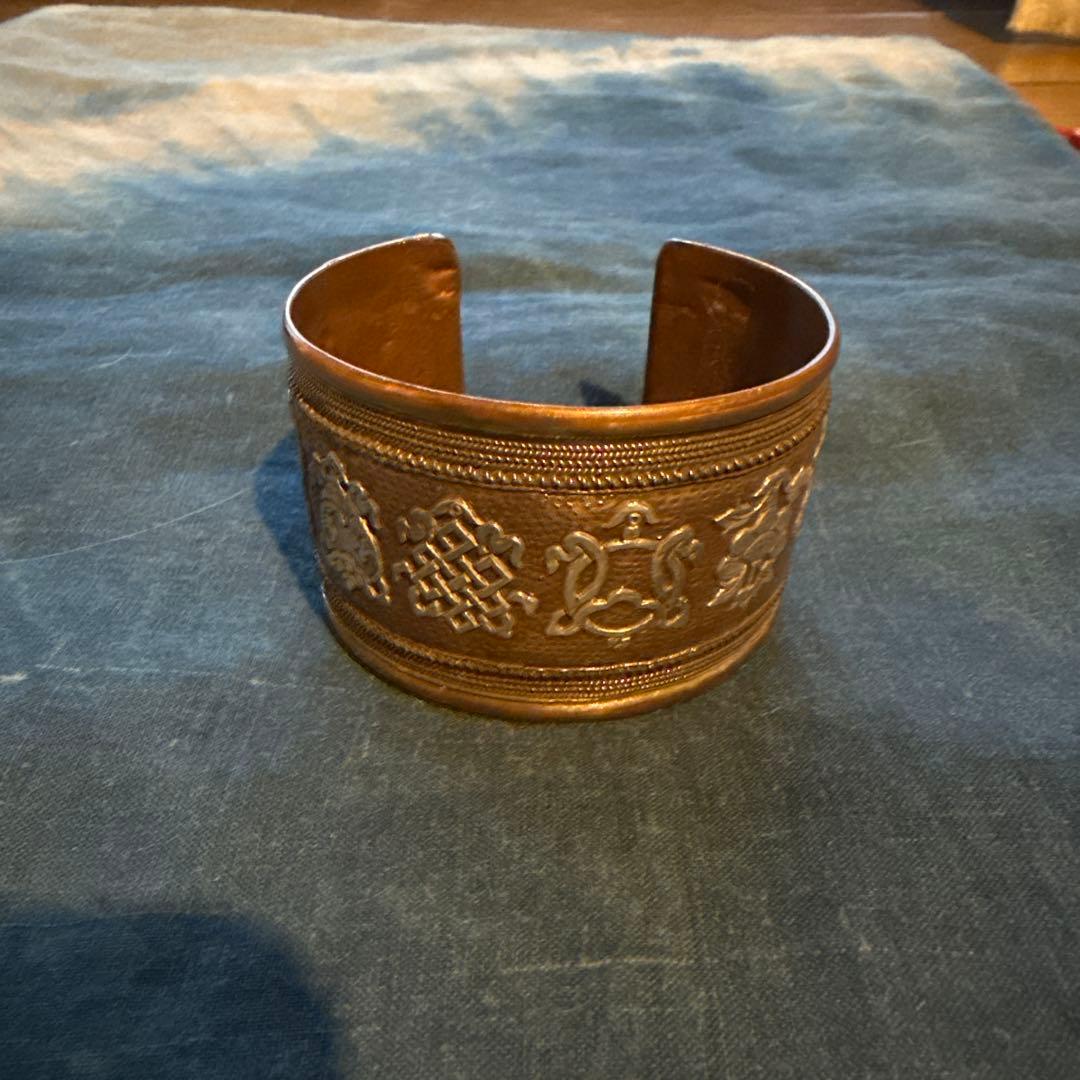 ◯銅製バングルＢ