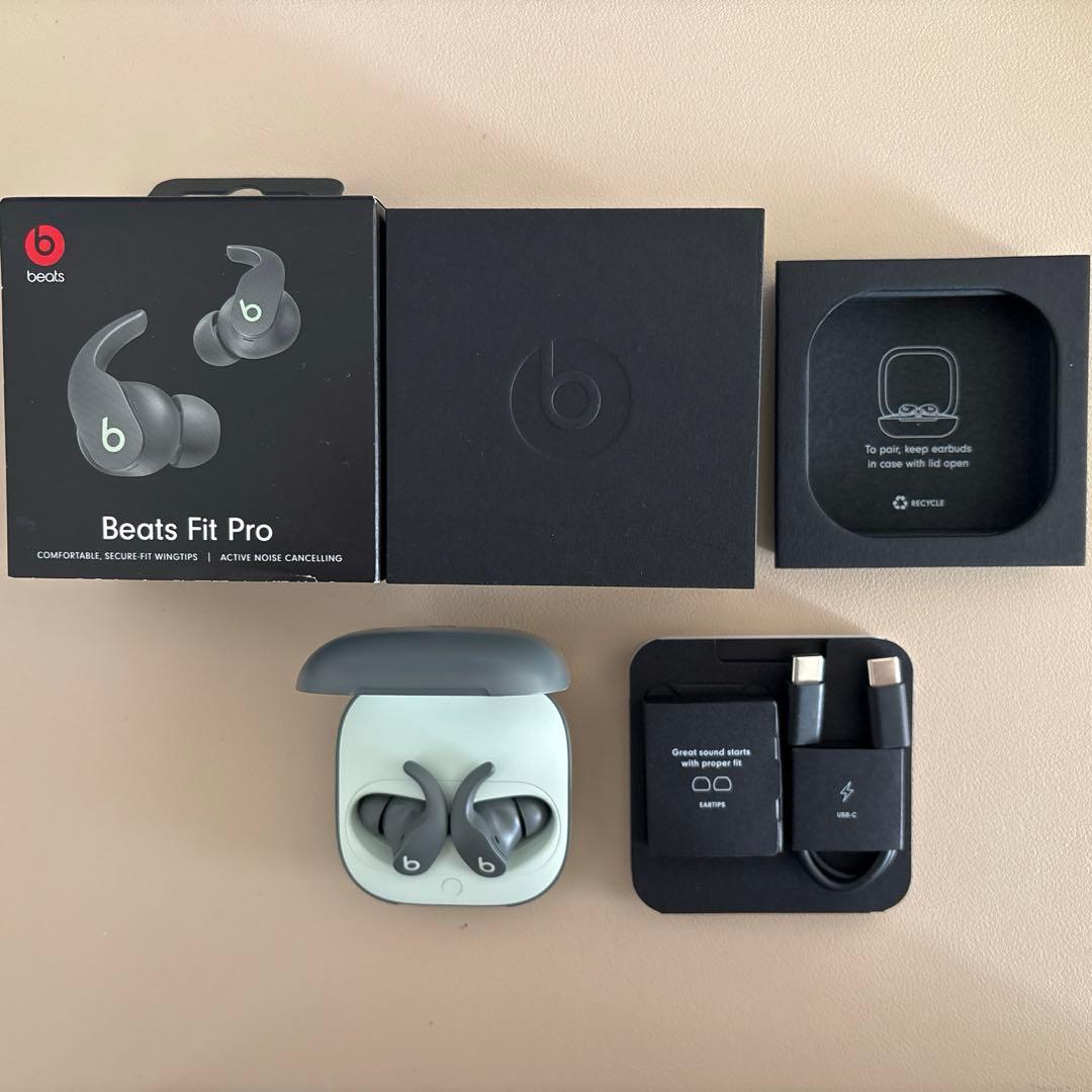 Beats Fit Pro ワイヤレスイヤホン グレー