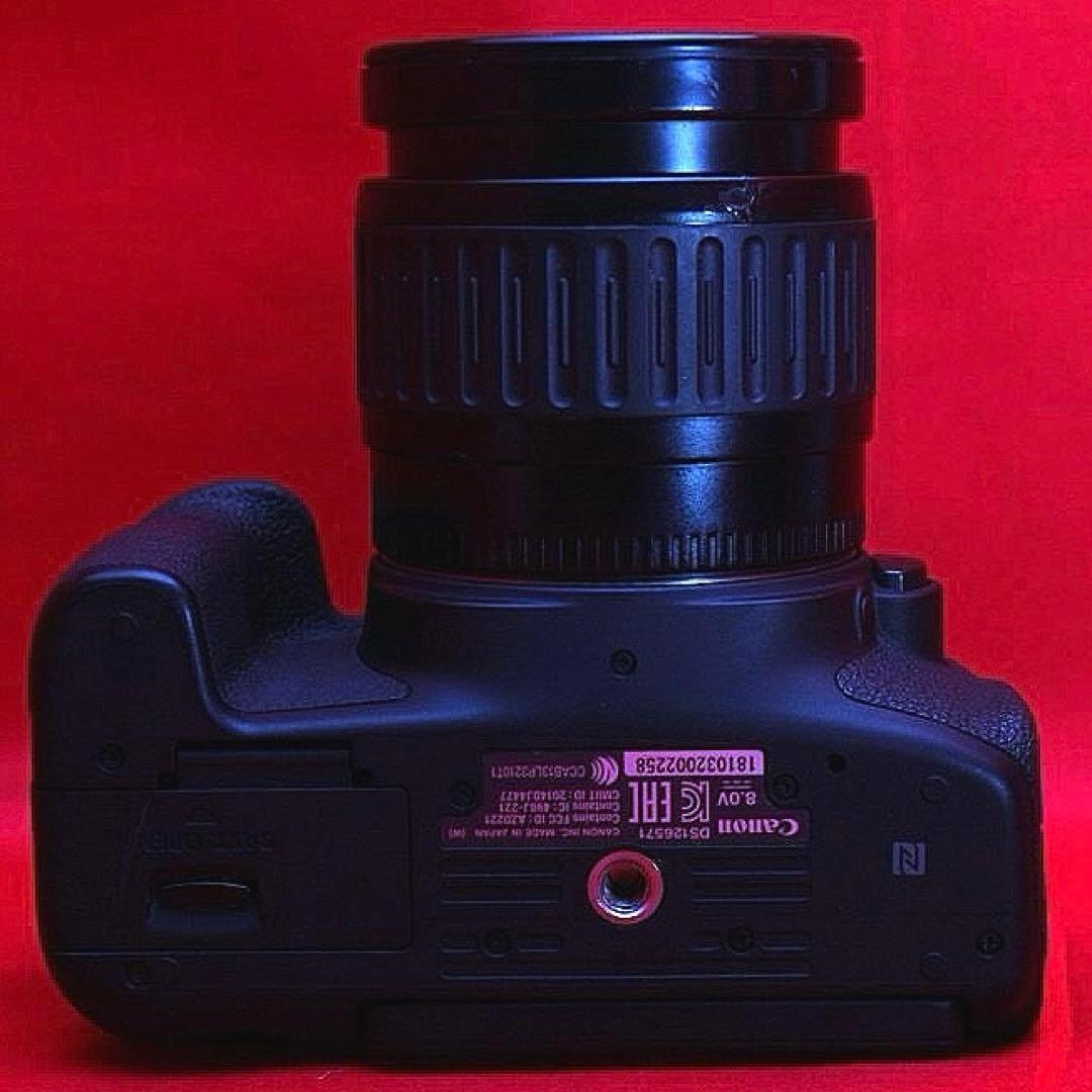 ❤️軽くて楽々❗️❤️ Canon Kiss x8i ダブルレンズ　スマホ転送可能