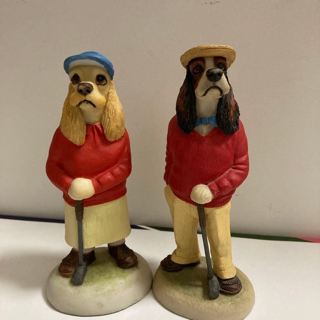 Robert Harrop (イギリス)　コッカースパニエル　ゴルフ　希少品