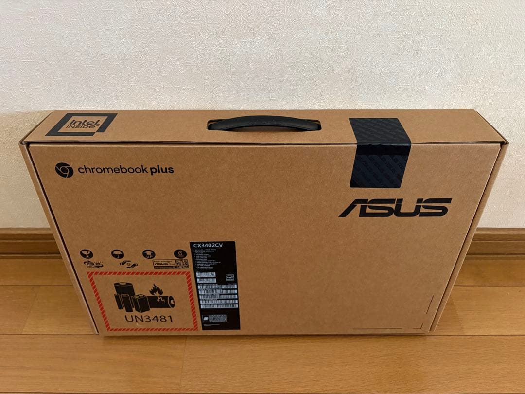 新品 ASUS Chromebook Plus CX3402CV