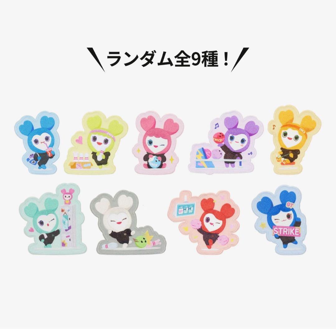 TWICE モモ リフレクターキーホルダー 巾着ポーチ ワッペンステッカー