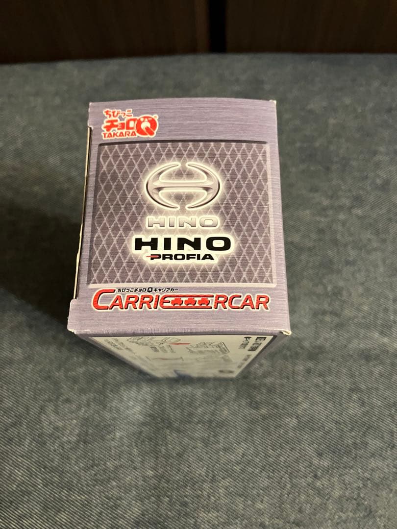 ちびっこチョロQ TAKARA HINO PROFIA キャリアカー　ホワイト