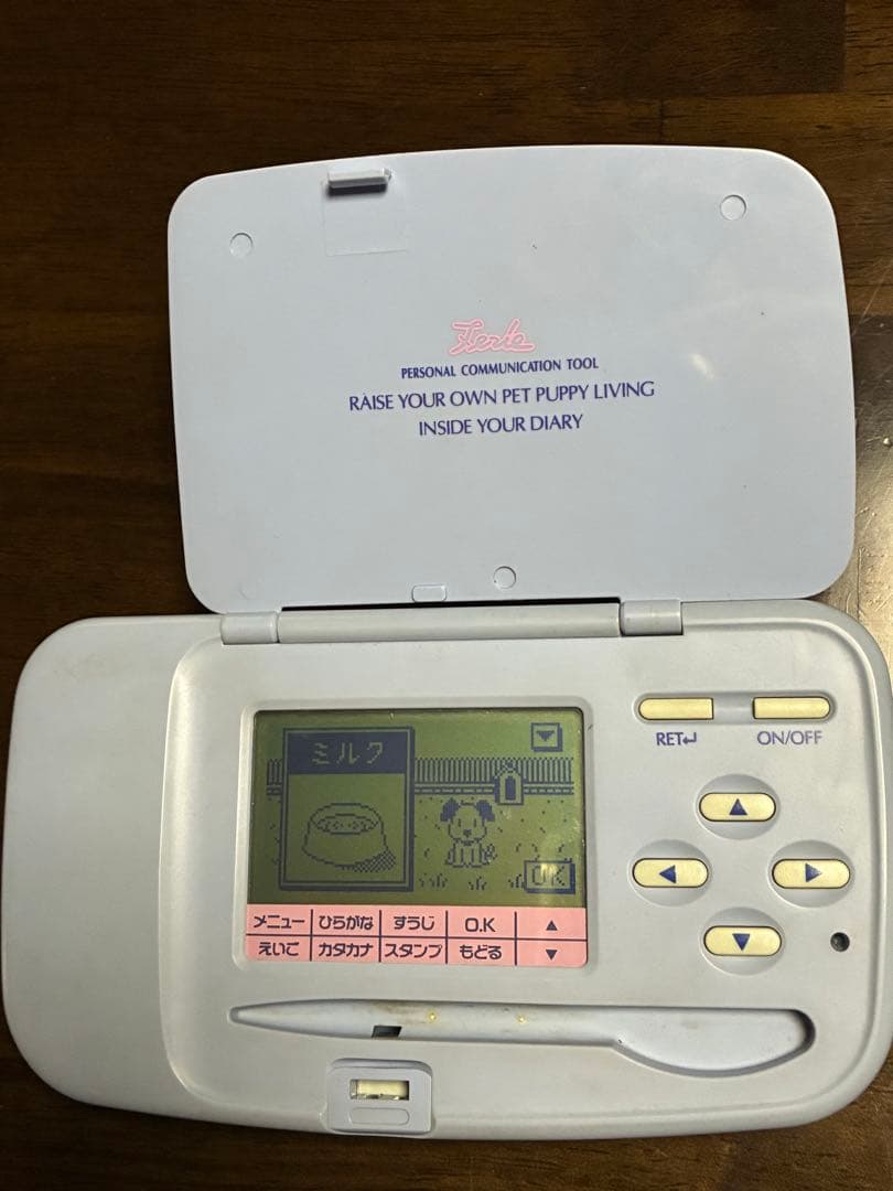 【動作確認済】セガ フェリエ パピー 手書き電子手帳 レトロ 平成 SEGA