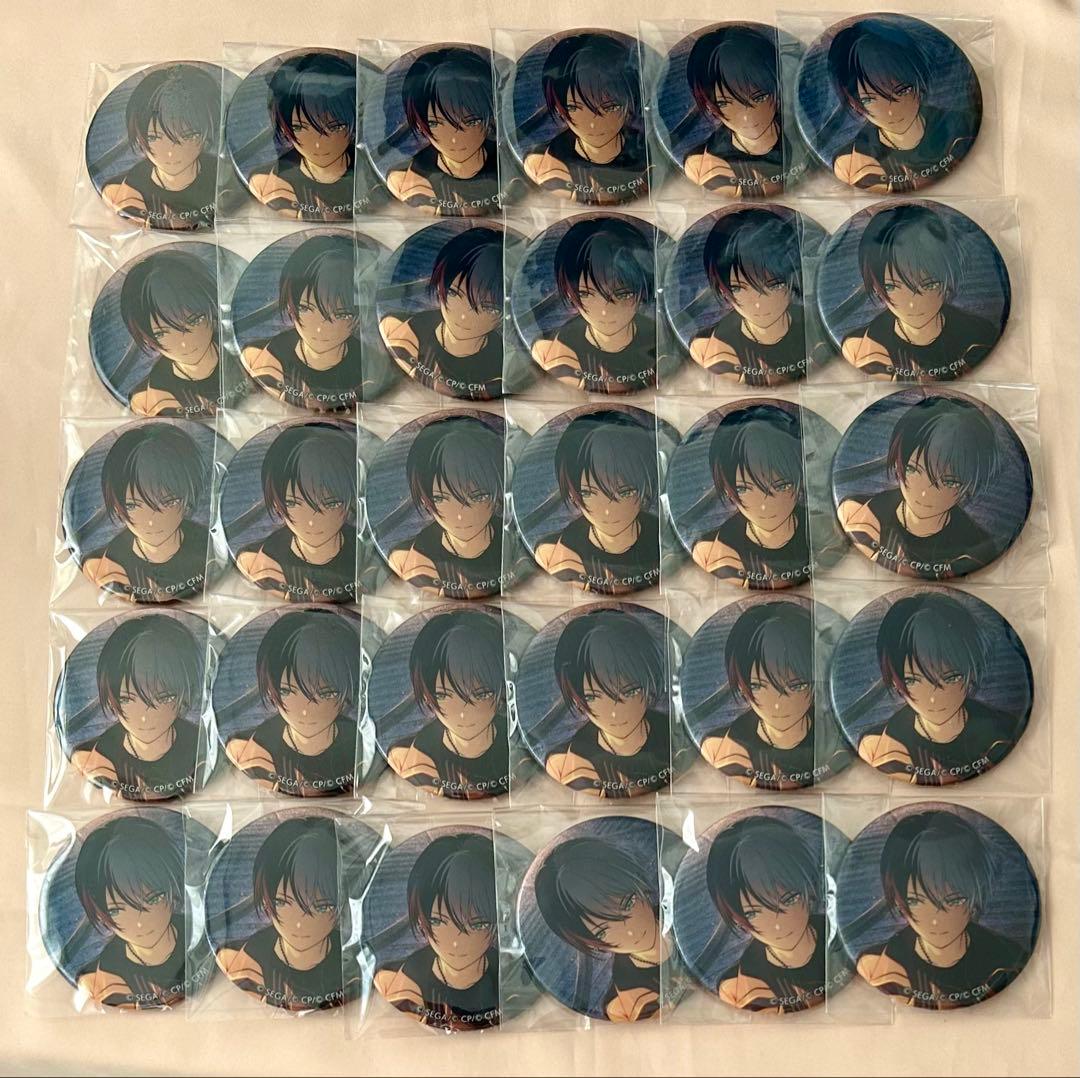 【最終お値下げ】プロセカ 青柳冬弥 グリッター缶バッジ 36B 30点