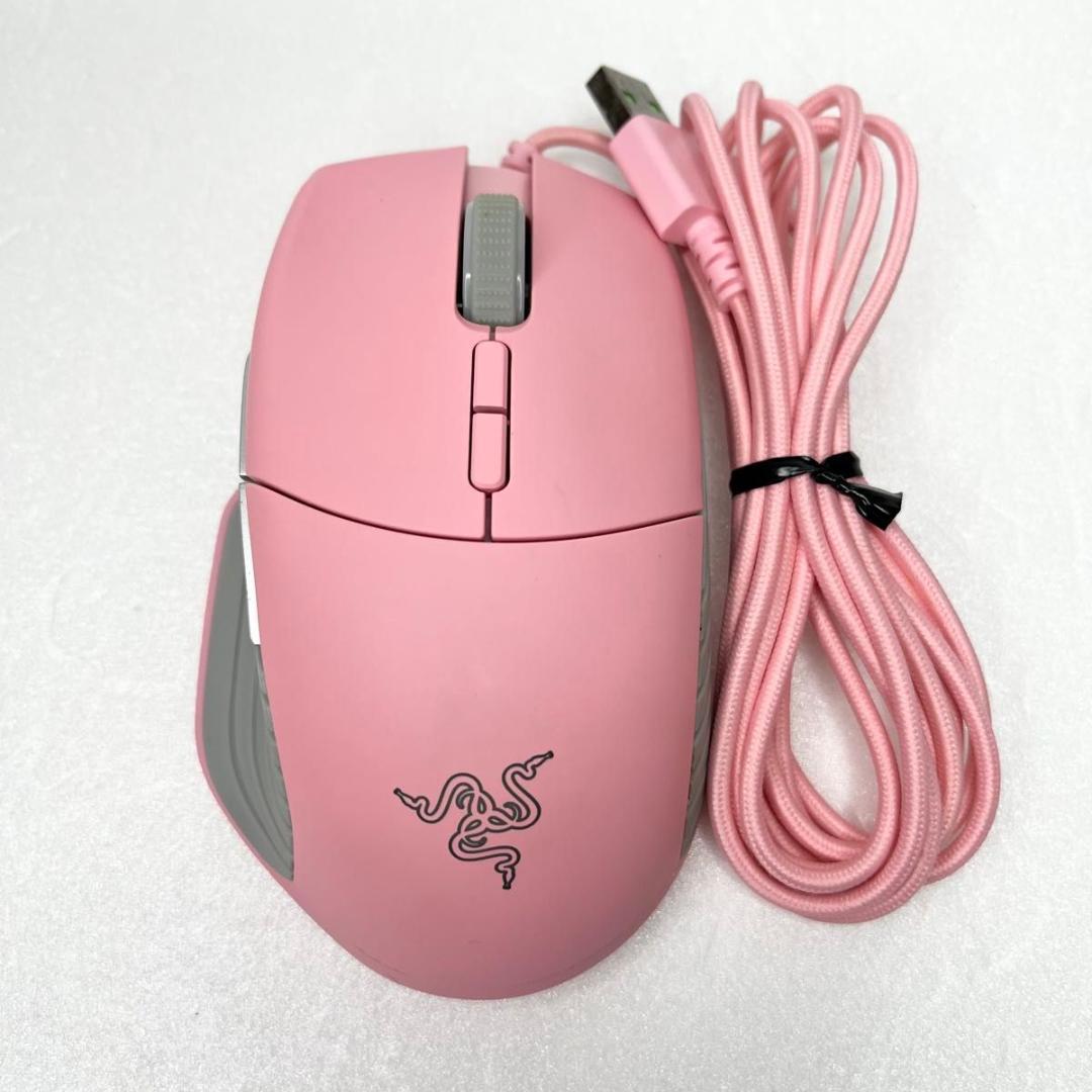 美品 Razer Basilisk Quartz Pink マウス 5Gセンサー