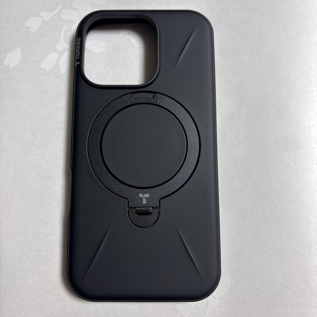 開封のみ★ TORRAS iPhone 16 Pro 用 ケース　ブラック