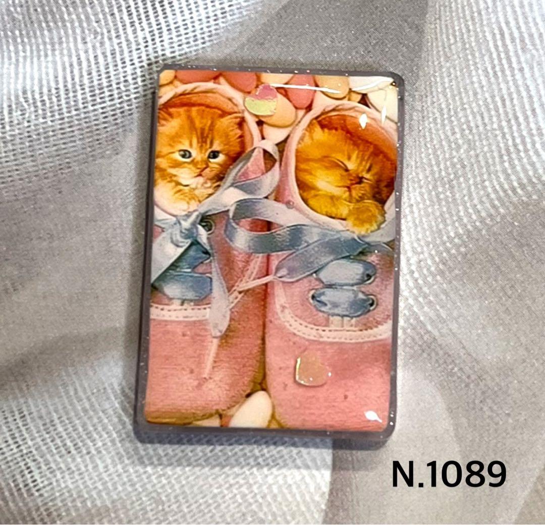 感謝価格(ㅅ´꒳` )ファーストシューズとベビーにゃん レジンヘアゴム